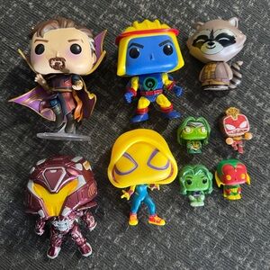 Funko doctor strange Master of the universe spider Gwen bundle mini Funko